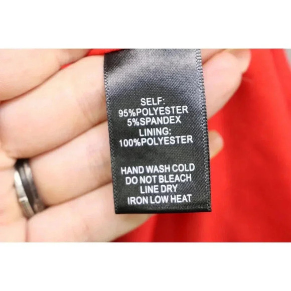 LuLus Red Cut-Out Dress-Size XS-New without Tags-Bow-Straps-Empire Waist-Lined - Picture 5 of 9